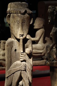 France, Paris (75), le musée des Arts Premiers, musée du quai Branly, Hampatong d'Insulinde