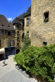 France, Dordogne (24), Périgord Noir, vallée de la Dordogne, Sarlat-la-Canéda, Place du marché aux oies