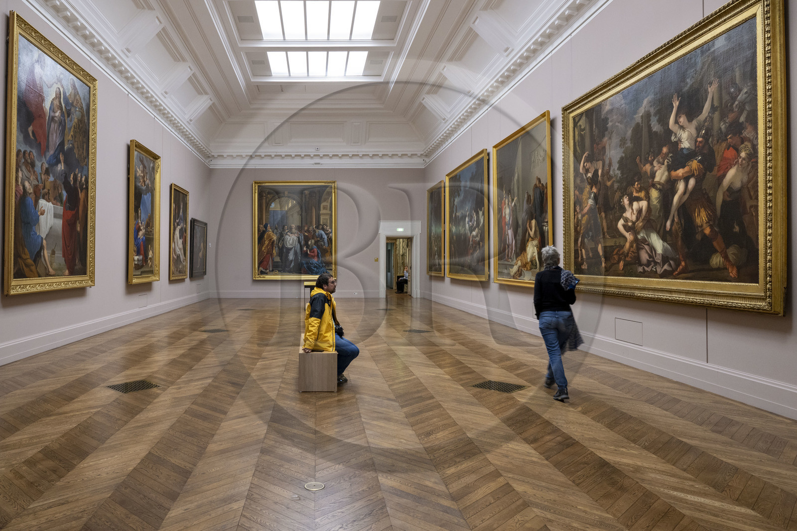 France, Cote d'Or, Dijon, area listed as World Heritage by UNESCO, Museum of Fine Arts in the former palace of the Dukes of Burgundy