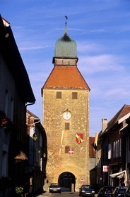 France, Jura (39), le beffroi de Nozeroy