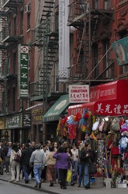 Etats-Unis, New York, Manhattan,  Mott street dans Chinatown