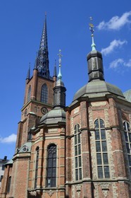 Sweden, Stockholm, Riddarholmen Island, Church of Riddarholmen (Riddarholmskyrkan)