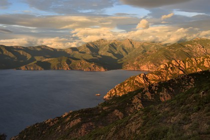 France, Corse du Sud, Porto Gulf, listed as World Heritage by UNESCO