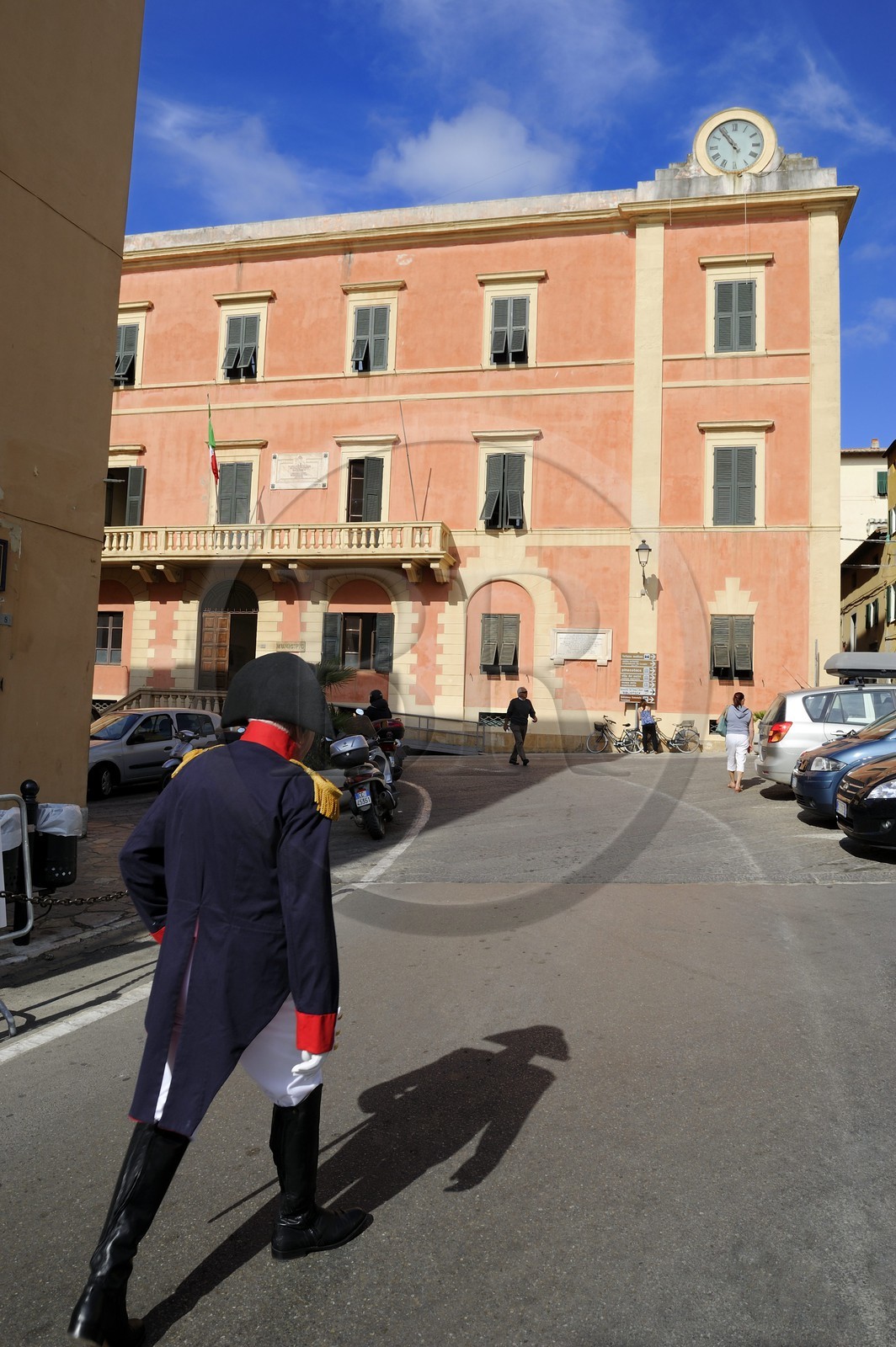 Italie, Toscane, l’Ile d’Elbe, Portoferraio, l'Hotel de Ville