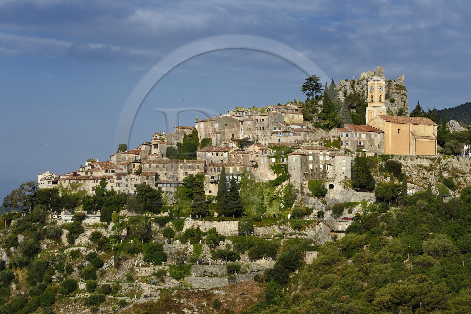 France, Alpes-Maritimes (06), le village perché d'Eze
