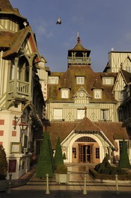 France, Calvados (14), Pays d'Auge, Deauville, l'Hôtel Normandy (groupe Barrière)