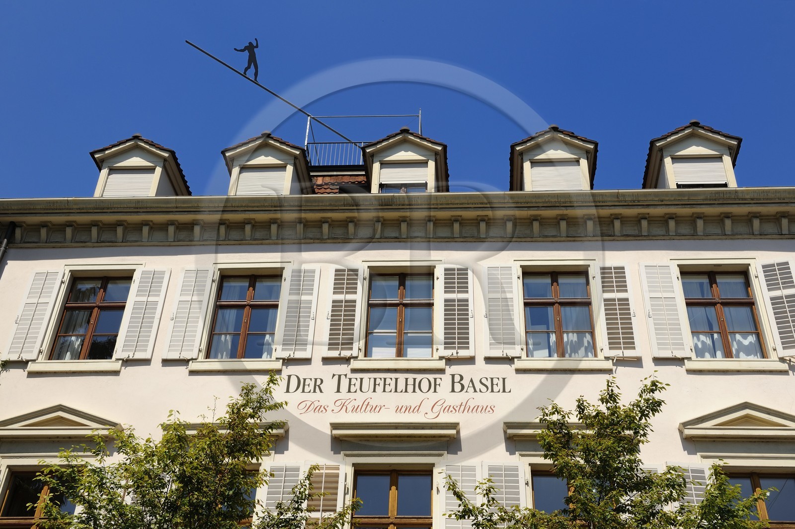 Switzerland, Basel, Teufelhof Hotel, Art Hotel