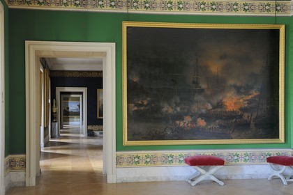 France, Yvelines (78), château de Versailles, classé Patrimoine Mondial de l'UNESCO, les salles de la Révolution, du Consulat et de l'Empire