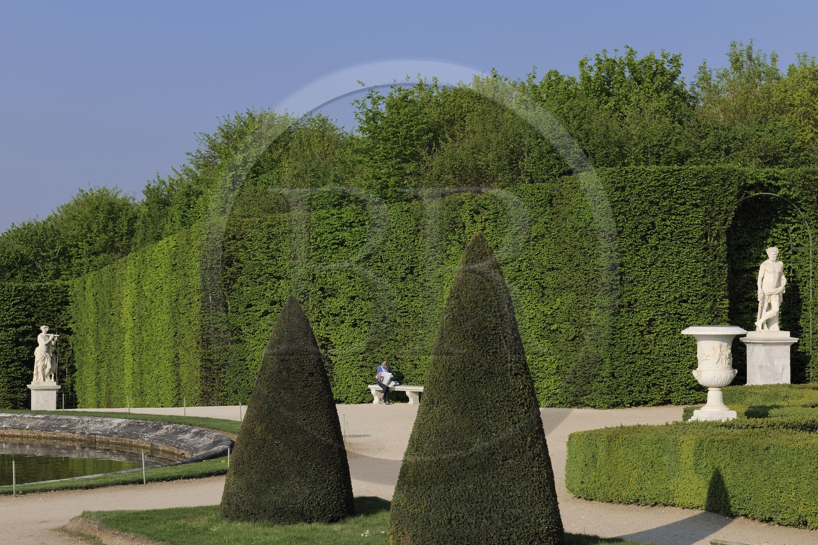France, Yvelines (78), parc du château de Versailles, classé Patrimoine Mondial de l'UNESCO