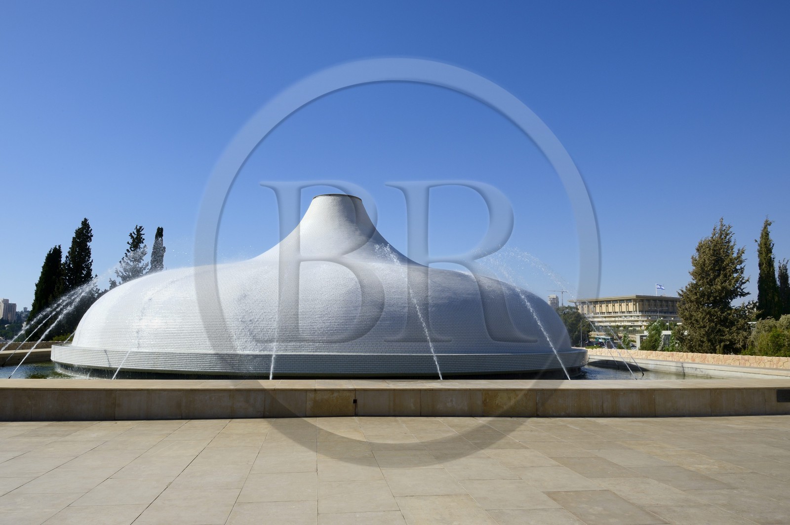 Israel, Jerusalem, Guivat Ram quarter, Israel Museum,  Shrine of the Book
