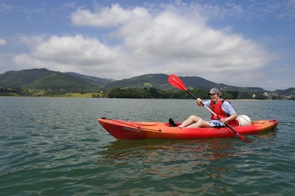 Spain, Basque Country, Biscay Province, Gernika-Lumo region, Urdaibai estuary Biosphere Reserve