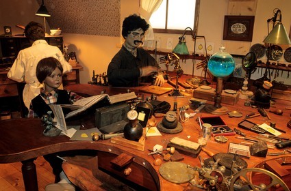 France, Doubs, Villiers le Lac, watches museum