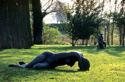 Belgium, Flanders, village of Lo, foundation of the sculptor Georges Grard