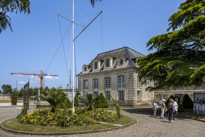 France, Morbihan (56), Lorient, l’Enclos du port, l’hôtel Gabriel, ancien Hôtel des ventes de la Compagnie des Indes