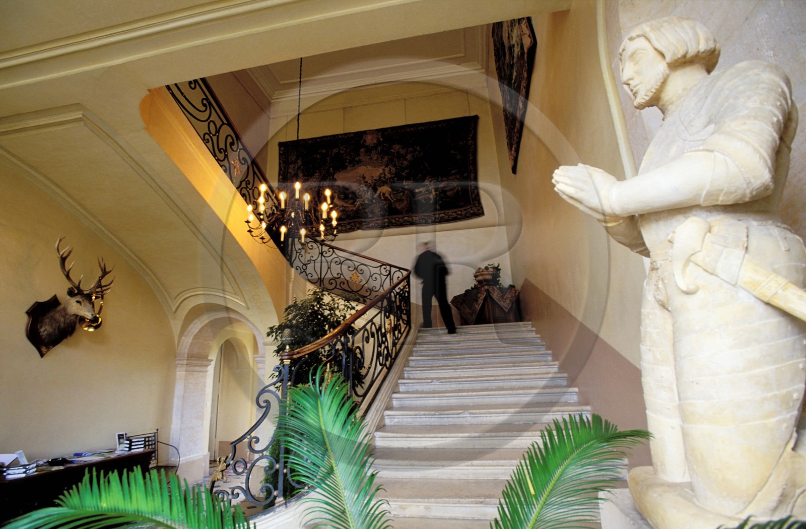 France, Marne (51), le château d'Etoges, hôtel restaurant