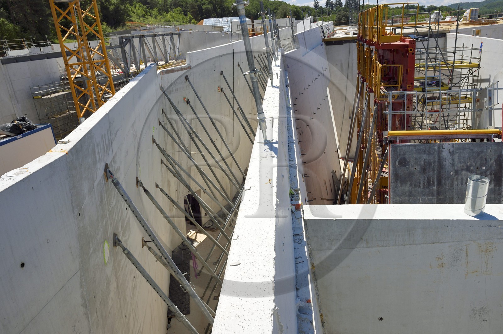 France, Dordogne, Montignac, Montignac-Lascaux Parietal Art international Centre (Lascaux 4) building site