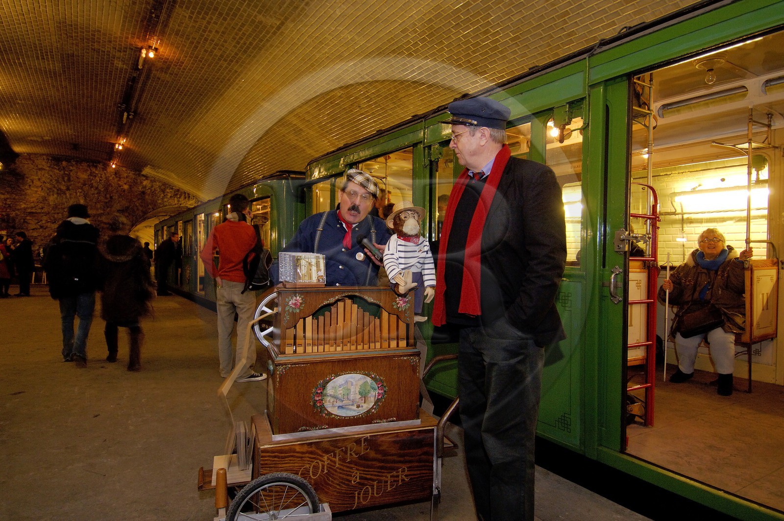 France, Paris (75), dernier Metro, visite et d
