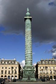 France, Paris (75), 1er arr, la colonne Vend