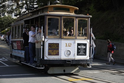 Etats-Unis, Californie, San Francisco, cable car