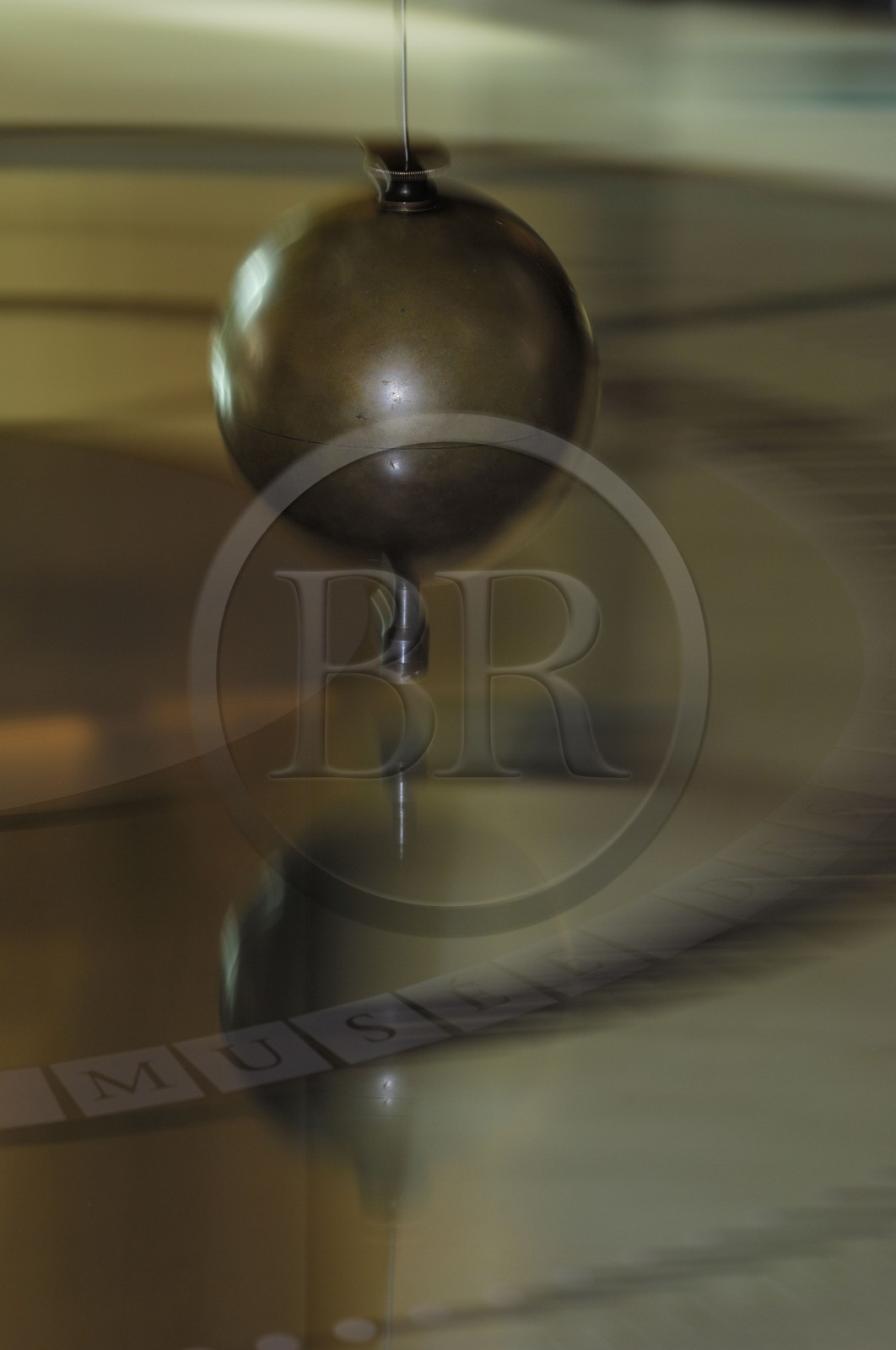 France, Paris, the musée des Arts et Métiers (museum), the Foucault pendulum