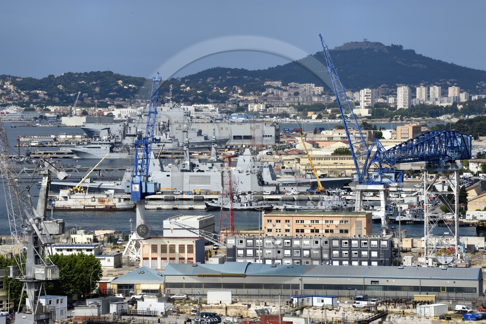 France, Var (83), Toulon, la base navale (Arsenal)