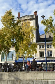 France, Meuse (55), Verdun, le quai de Londres