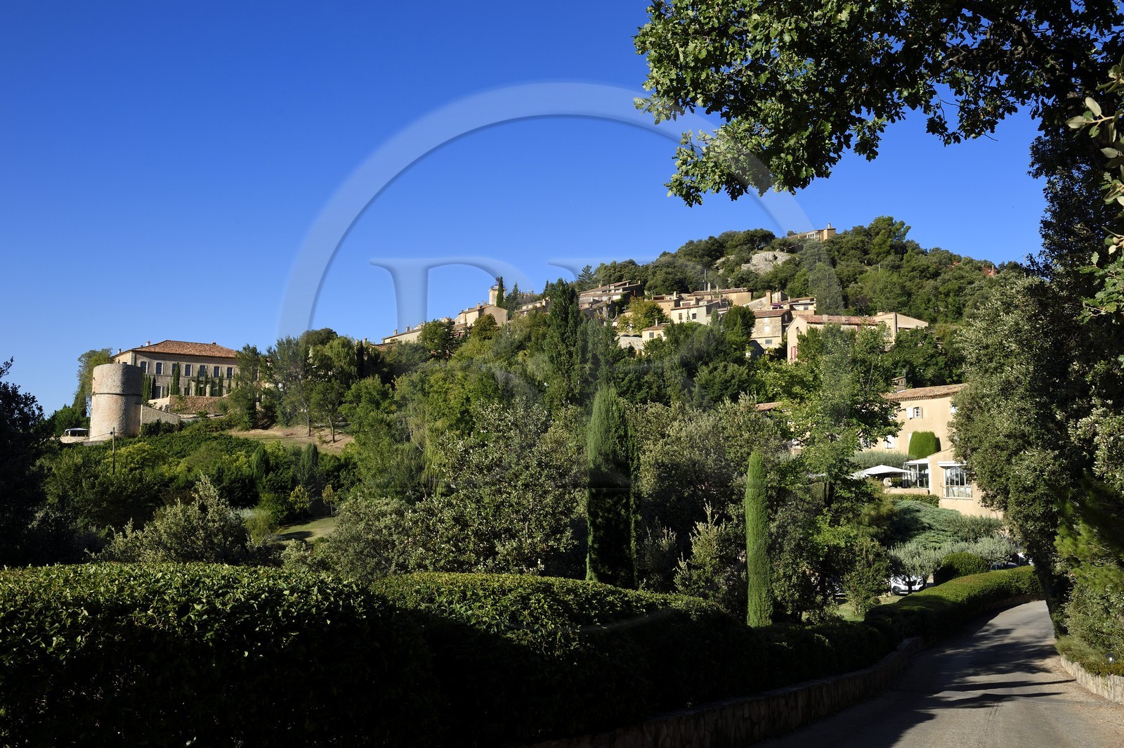 France, Var, Parc Naturel Regional du Verdon, the village of Moissac-Bellevue
