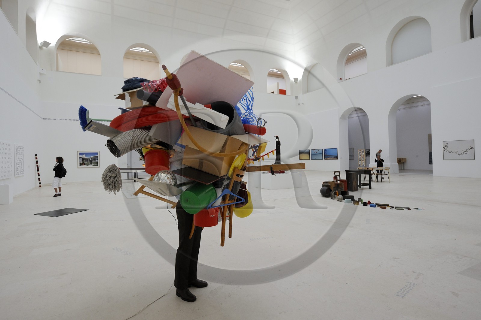 France, Loire-Atlantique (44), Nantes, musée des Beaux-Arts, oeuvre de Daniel Firman