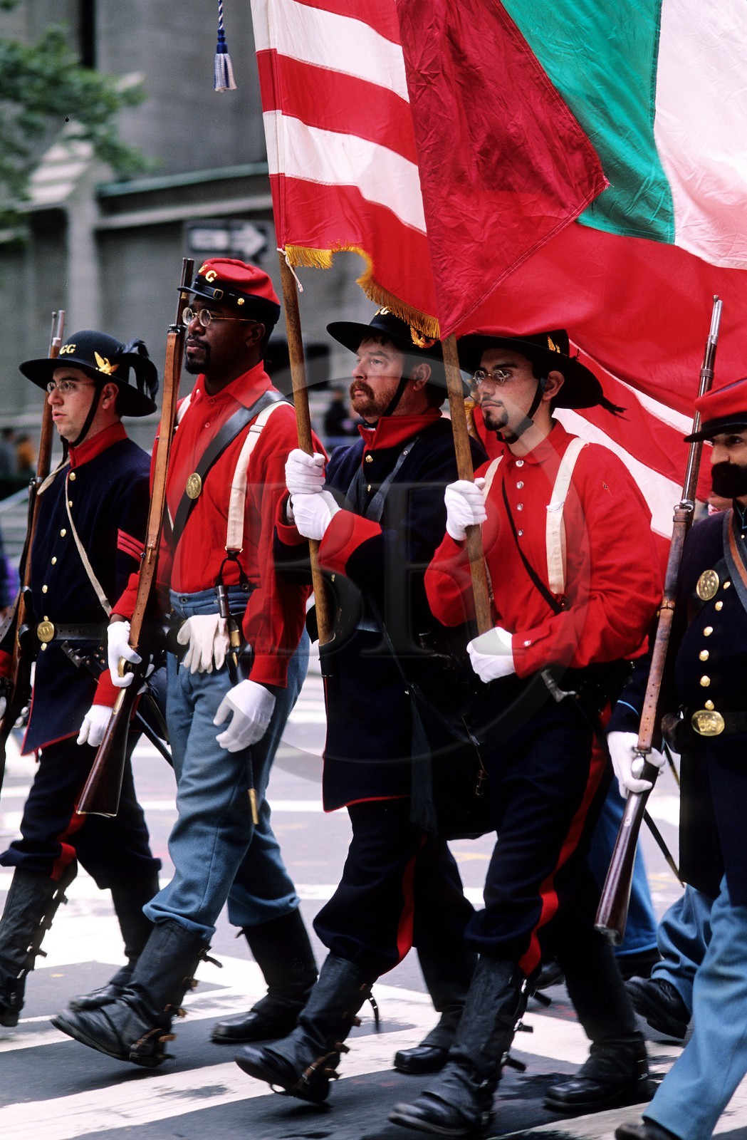 Etats-Unis, New York, Manhattan, Columbus Day Parade, 5ème Avenue