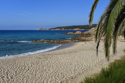 France, Corse-du-Sud (2A), Cargèse, plage du Pero