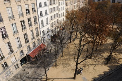 France, Paris (75), île de la Cité, place Dauphine