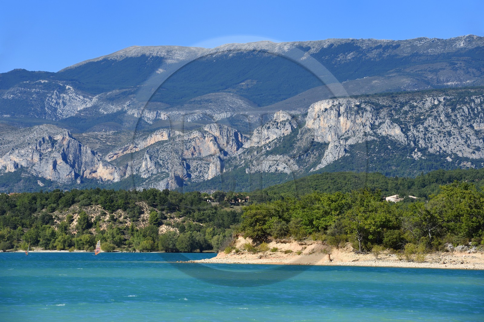 France, Var, Parc Naturel Regional du Verdon, Lake St Croix