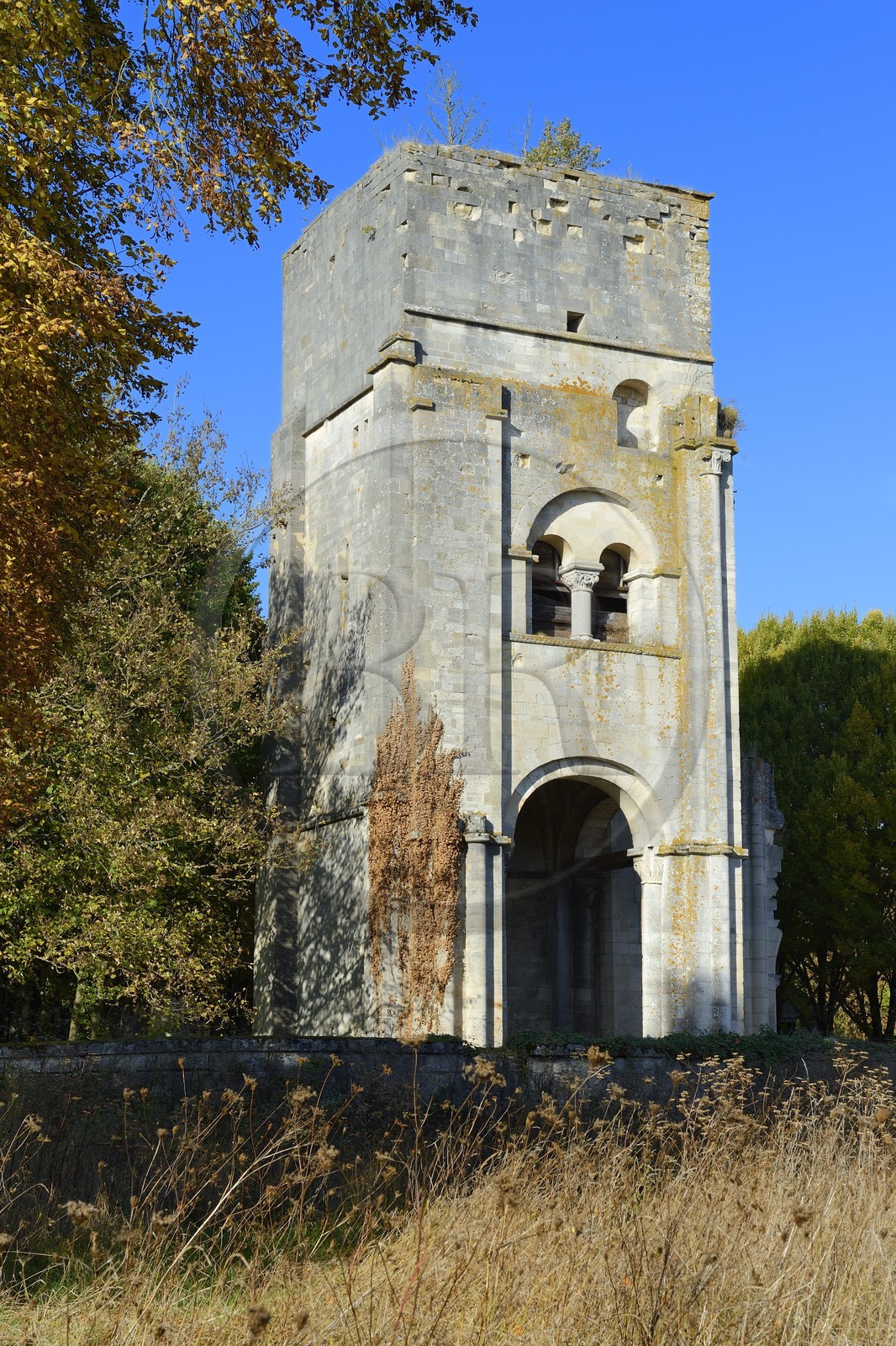 France, Meuse (55), Verdun,  la citadelle, l'ancienne tour Saint-Vanne qui est un vestige de l'abbaye