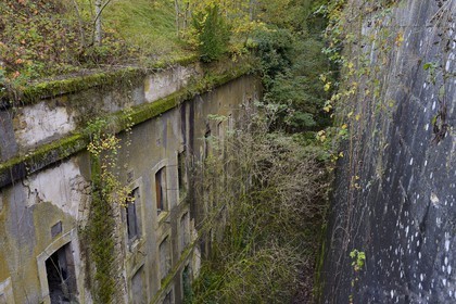 France, Meuse, Verdun, casemates outside the citadel walls