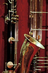 France, Eure, Couture Boussey, craft and industrial wind instrument museum