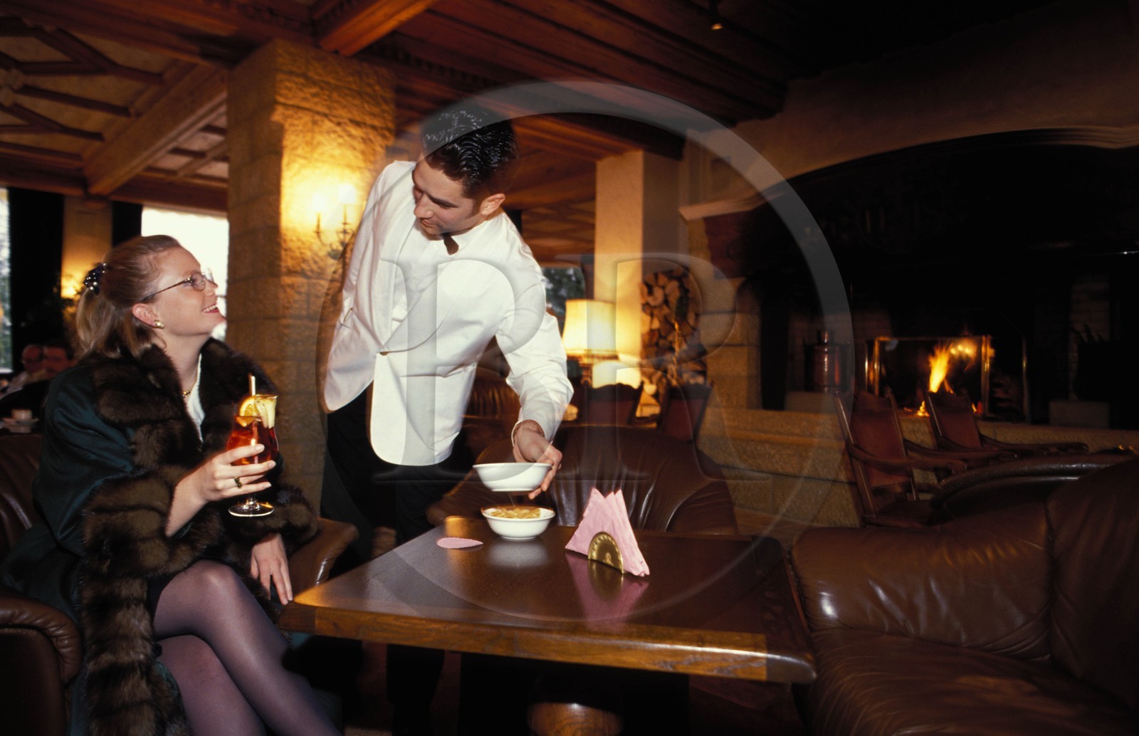 Suisse, région de Bern (Oberland Bernois), Saanenland, Gstaad, le Palace Hôtel