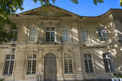 France, Vaucluse, Avignon, Collection Lambert, Museum of Contemporary Art, housed in the 18th century private mansions of Caumont and Montfaucon