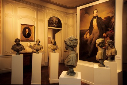 France, Saone et Loire, Mâcon, Lamartine museum in the Senece mansion