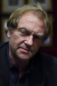 France, Paris (75), Hotel Westin, l'écrivain Didier Van Cauwelaert