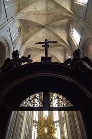 France, Var, Provence Verte, Saint Maximin la Sainte Baume, Sainte Madeleine (St. Mary Magdalene) basilica