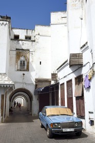 Morocco, Casablanca, Habous district built between 1917 and 1955 by architects Auguste Cadet and Edmond Brion