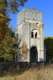 France, Meuse, Verdun, the citadel, the old tower of Saint Vanne that is a vestige of the abbey