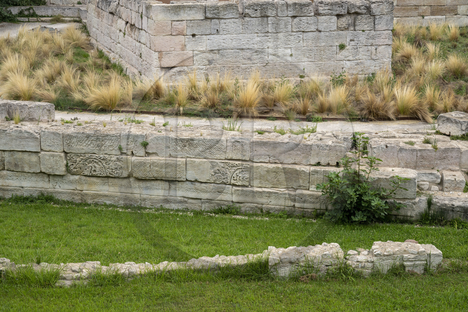 France, Bouches-du-Rhône (13), Marseille, quartier Belsunce, Centre Bourse, le musée d'histoire de Marseille, vestiges du port et du quai antique (vestiges grecs et romains)