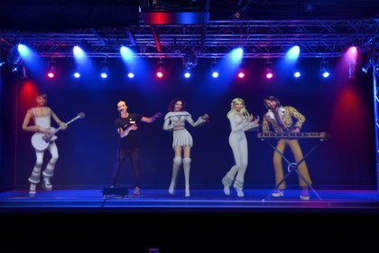 Sweden, Stockholm, the very interactive ABBA The Museum