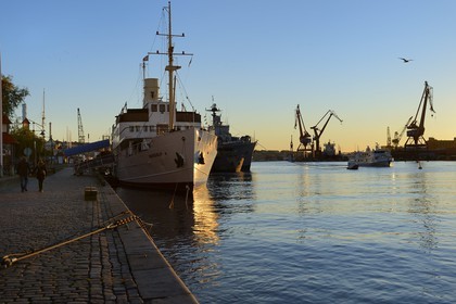 Suède, Västra Götaland, Göteborg (Gothenburg),  le parc maritime de navires historiques Maritiman dans le vieux port