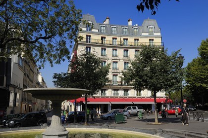France, Paris (75), hotel Villa Royal et Omnibus Café