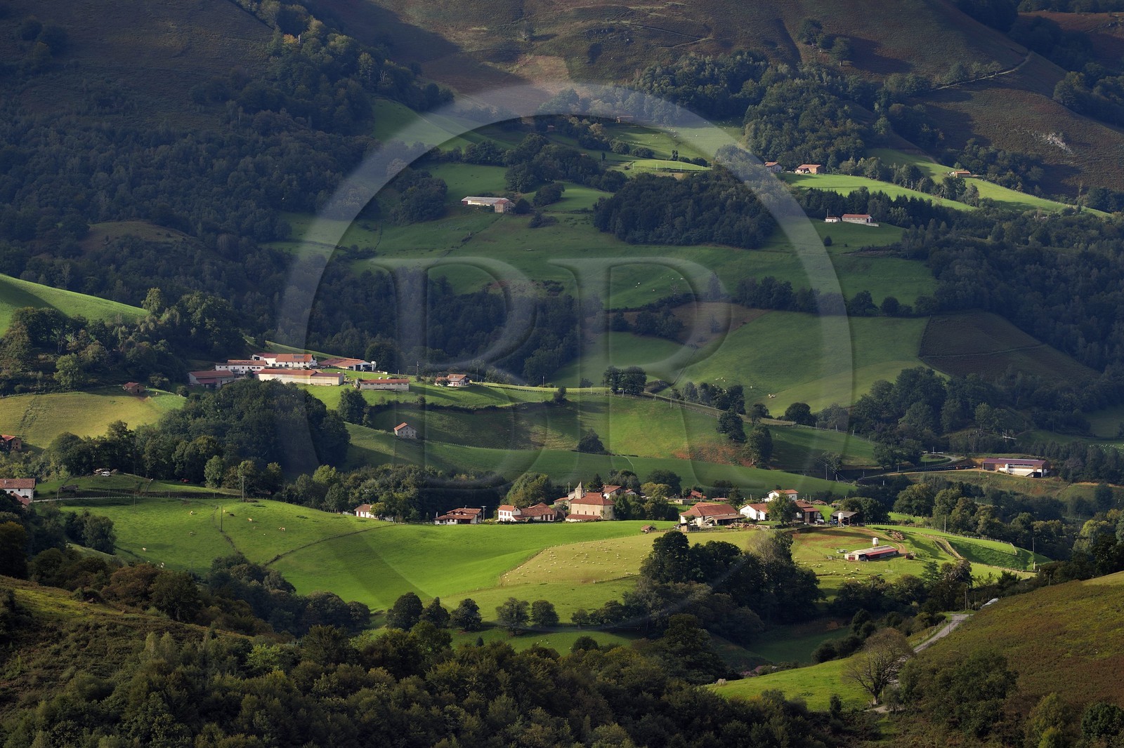 France, Pyrénées-Atlantiques (64), Pays-Basque, vallée des Aldudes, hameau de Esnazu