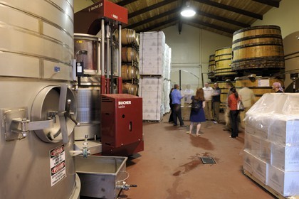 Etats-Unis, Californie, Russian Valley River, la propriété viticole de De Loach