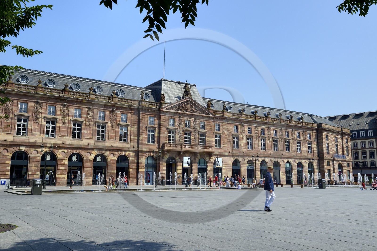 France, Bas Rhin, Strasbourg, old town listed as World Heritage by UNESCO, place Kleber, l'Aubette