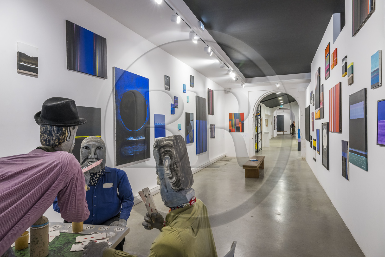 France, Hérault (34), Sète, musée-galerie d'art dédiés à l'art contemporain et à l'art brut Le Reservoir